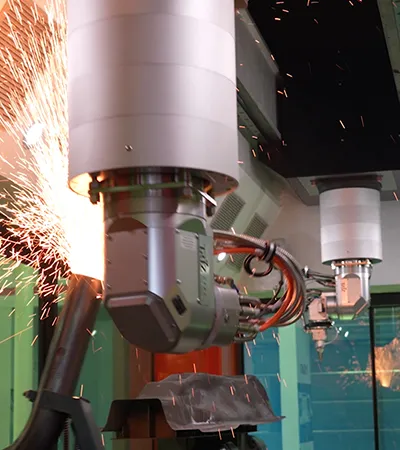 Pusat Pemotongan Laser 3D Dwi-Stesen
