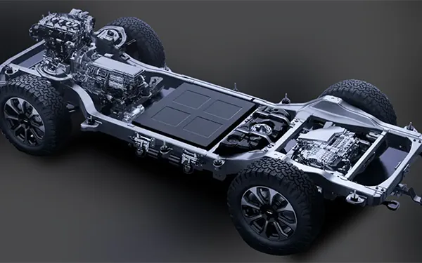 Rel Rangka dan Palang Silang Hidropembentukan untuk Sistem Body-on-Frame (BOF)